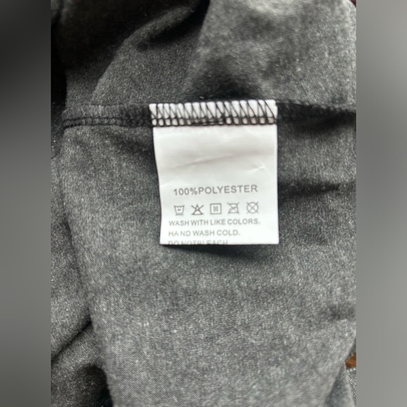 Chaolilai Women’s Cold Shoulder Blouse in Charcoal Grey Sz XL - Picture 5 of 5